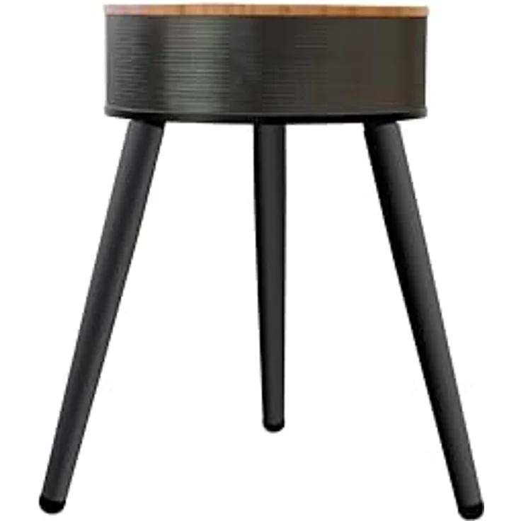 Unold 86545 Heizlüftertisch, Keramik Heizlüfter – Leistungsstarke 2.000 W Raumheizung mit Touch-Panel-Display, Timerfunktion und Fernbedienung, Holzoptik – Bild 4