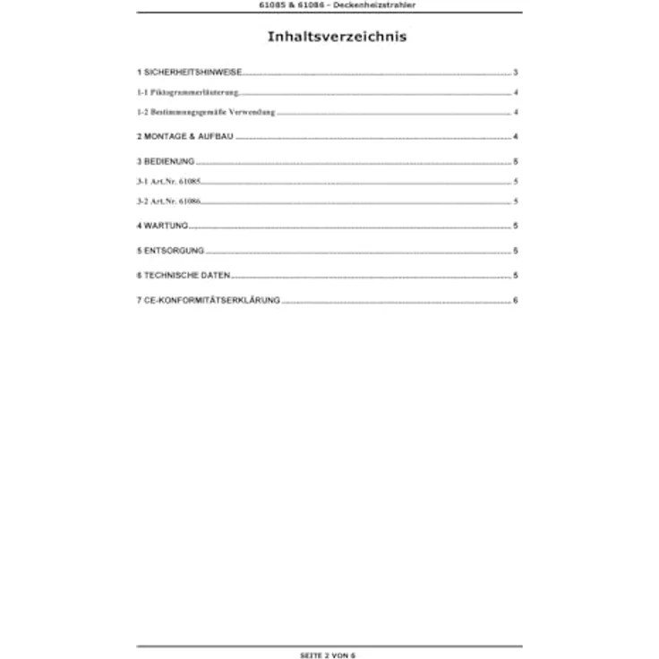 DEMA Deckenheizstrahler DHS 1500R, Halogen Heizgerät mit Fernbedienung, 3 Leistungsstufen, spritzwassergeschützt IP34 – Bild 9