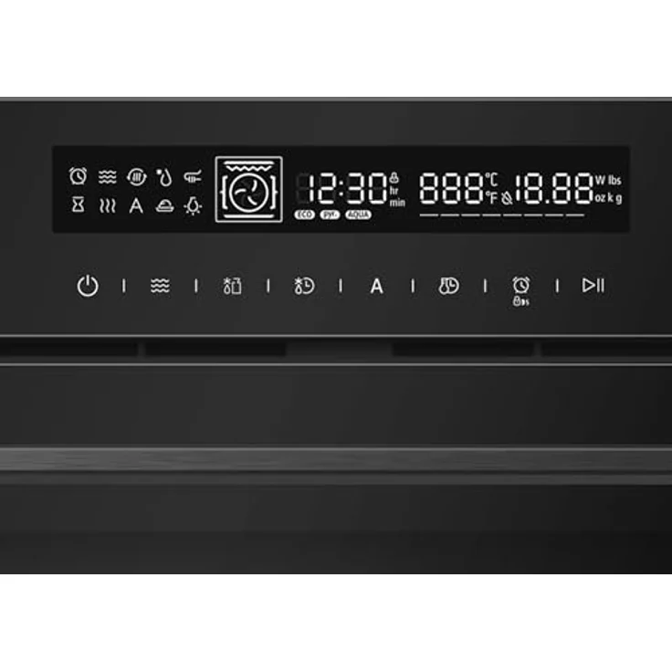 Heinner HMW-MDBI34CTBK Einbau-Combimikrowelle, 25L, 900W, Grill 1000W, Touch-Bedienung, Schwarz – Bild 2