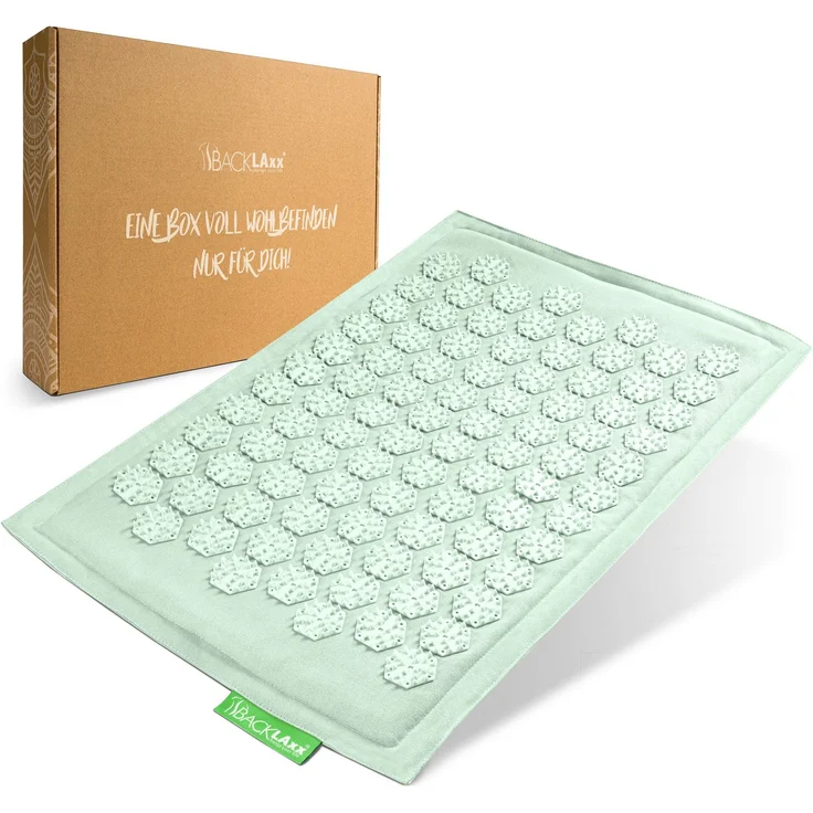 BACKLAxx® Akupressurmatte Fußmatte, Akupressur Fußmatte 54 x 34 x 2 cm, Insgesamt 2.116 Spitzen