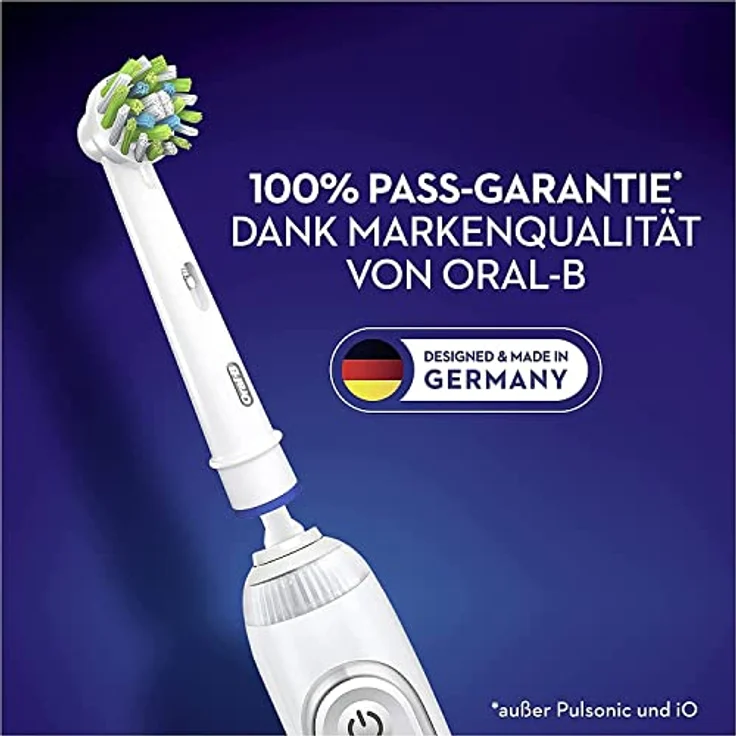 Oral-B CrossAction Aufsteckbürsten mit CleanMaximiser-Borsten für ganzheitliche Mundreinigung, 10 Stück – Bild 6
