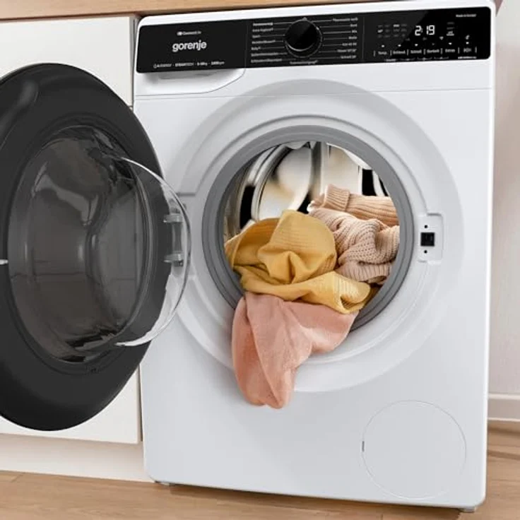 GORENJE WPNA14A3TS, Waschmaschine 10 kg, 1400 U/min, WLAN, AquaStop, Weiß-Silber – Bild 8