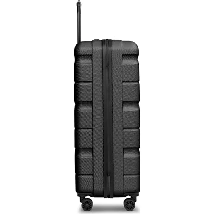 Franky Munich 4.0 Koffer groß | Hartschalen Trolley mit 4 Rollen, Kreuzpackgurt, arretierbarer Griff, Wäschefach und TSA-Zahlenschloss | 51 cm x 30 cm x 76 cm - 105l – Bild 4
