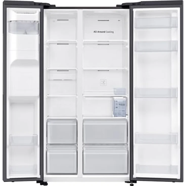 Samsung RS64DG5303B1EF Side-by-Side Kühlschrank, 417L Kühlbereich, 345 kWh/Jahr, Energieklasse E, NoFrost – Bild 5