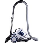 Dirt Devil Staubsauger ohne Beutel - DD2504 - 700W - HEPA 12 Filter - 9M Reichweite - mit Combibrush, Versenkter Bürste und Parkettbürste - 4.9KG - Staubsammelbox 2.7L - Weiß