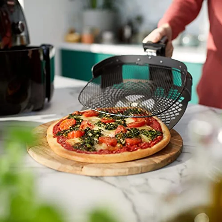 Philips HD9953-00 Pizza-Kit, für Airfryer XXL (HD9860, HD9762, HD9750) mit 1,4kg Fassungsvolumen – Bild 2