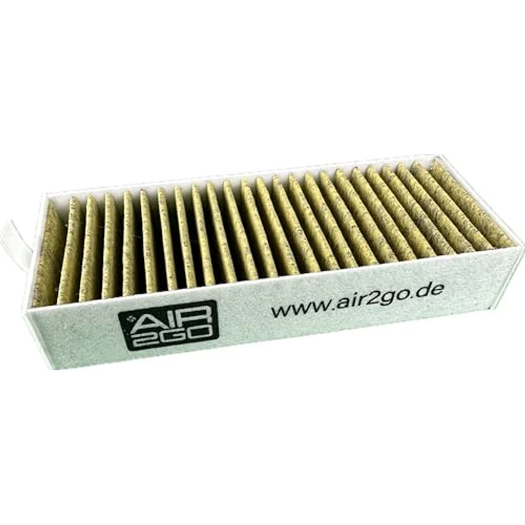 AIR2GO CleanAir Plus Aktivkohlefilter für Neff 17007439, Z821VR1 | N70 / N90, 4 Stück, antibakteriell, 85% Fett- und Geruchsfilterung – Bild 5