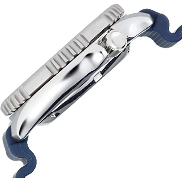 Citizen NY0040-17LE, Herren-Automatikuhr mit blauem Kunststoffband und Edelstahlgehäuse, analogue Anzeige, Kalenderfunktion, leuchtend im Dunkeln – Bild 3