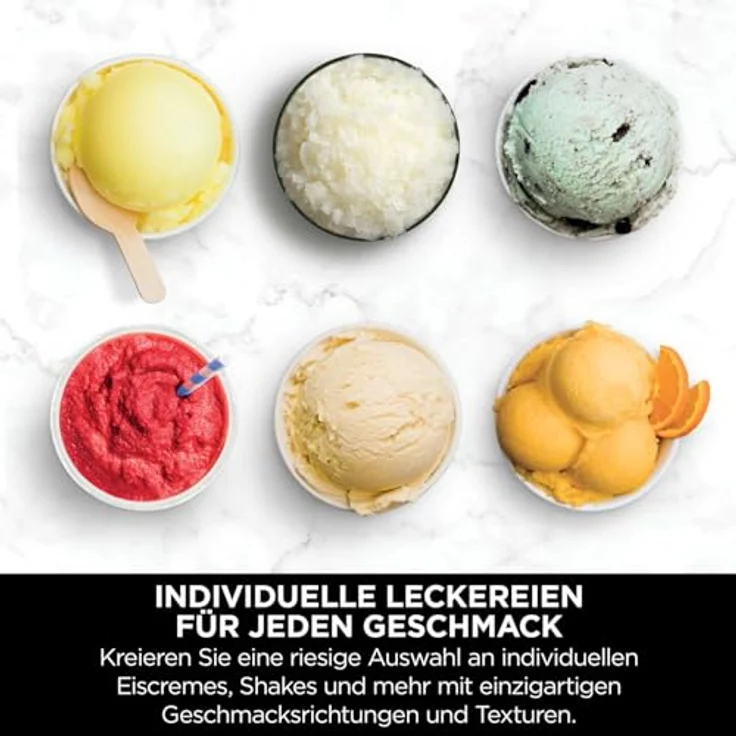 Ninja Creami Deluxe NC502EU Eismaschine – 10-in-1, 709 ml, CREAMify-Technologie, für Eis, Sorbet, Slushies & mehr – Bild 9