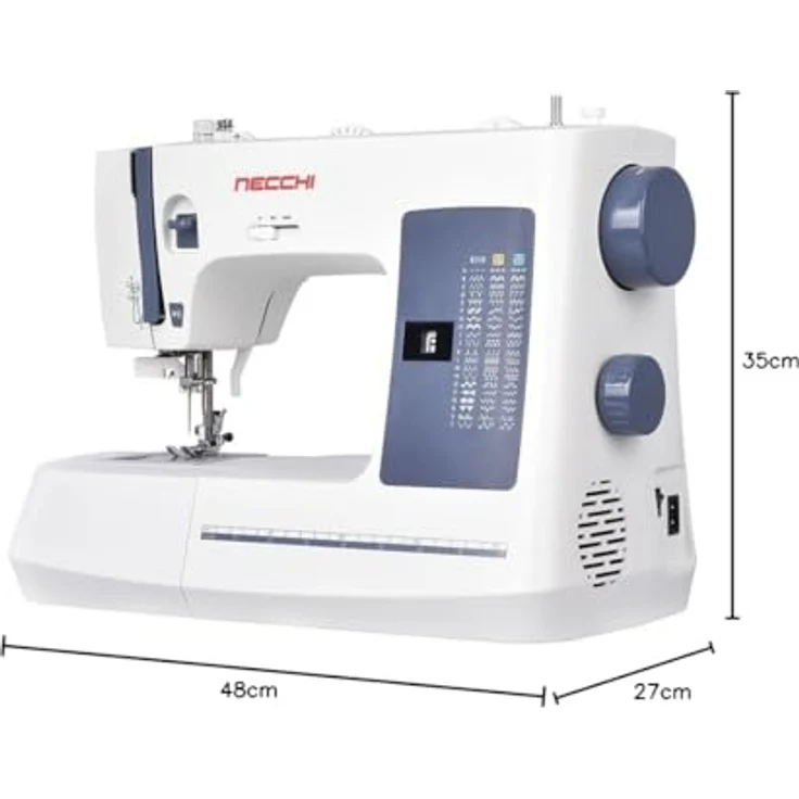 Necchi Nähmaschine Necchi NC-59QD, 59 Stiche, 6 mm Stichbreite, 4 mm Stichlänge, 1000 Stiche pro Minute – Bild 11