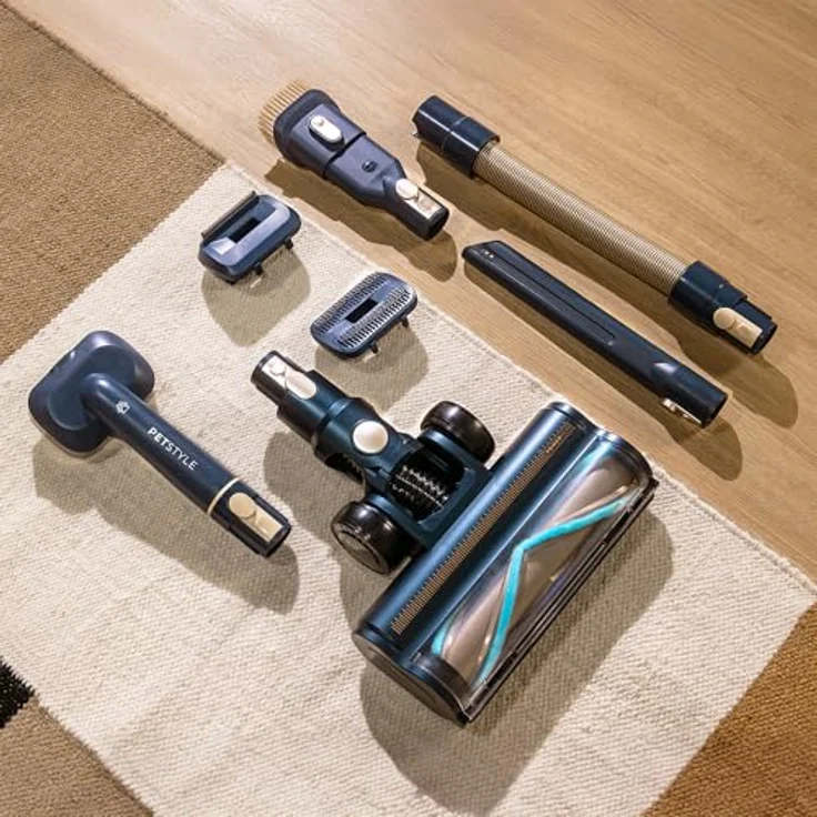 Cecotec Conga Rockstar RS90 Pet Flex, BLDC-Stielstaubsauger mit 600 W, 160 AW Saugleistung, Auto-Modus, Tierhaarbürste und flexibler Schlauch, reinigt bis zu 140 m² im Eco-Modus – Bild 8