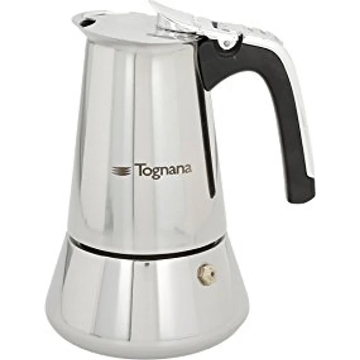 Tognana Riflex Induction Espressokocher 2 Tassen, Edelstahl, Silber – Bild 2