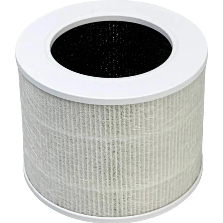 Zeyxo FA37 Ersatzfilter, HEPA H13 mit Aktivkohleschicht für Levoit Core Mini, Weiss