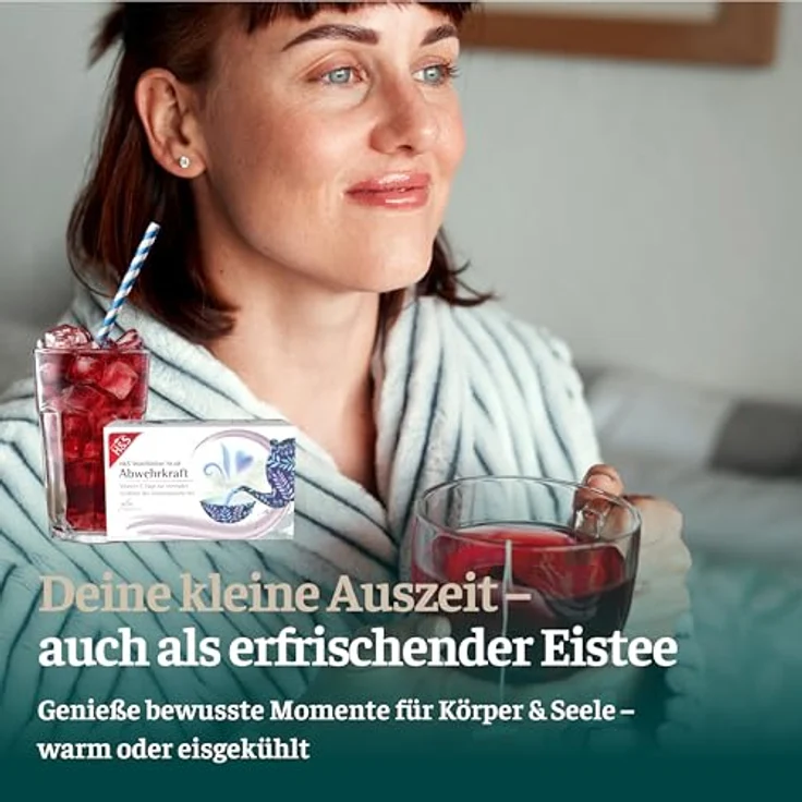 H&S Abwehrkraft, Tee mit Vitamin C zur Unterstützung des Immunsystems, 20 Filterbeutel à 1,8 g – Bild 5