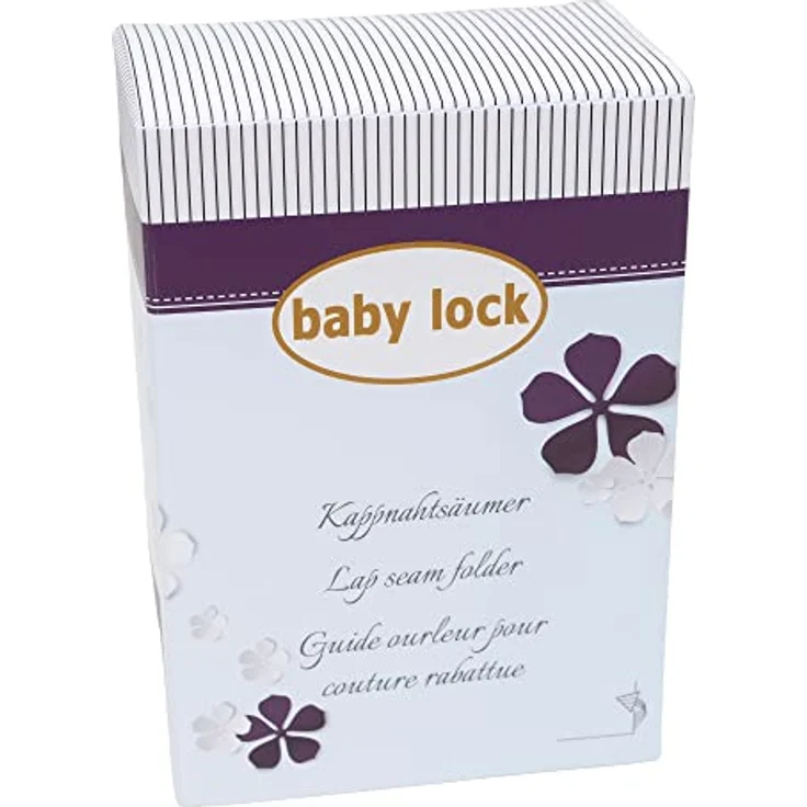 baby lock Nähmaschine Kappnahtsäumer, für robuste Stoffe wie Jeans und Canvas, blau – Bild 3