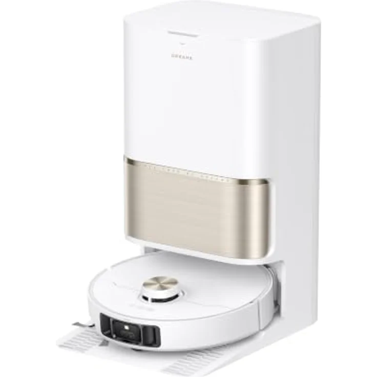 Dreame L50s Pro Ultra Saugroboter mit Wischfunktion, 30KPa Saugkraft, 100-tägige Selbstreinigung, Hitzereinigung, Eckreinigung und Entwirrungsbürste, Weiß – Bild 8