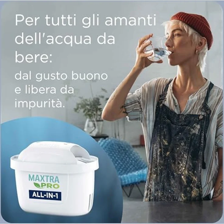 BRITA Maxtra+ Wasserfilter-Kartuschen, Weiß, Plastik, weiß, 6 Stück – Bild 2