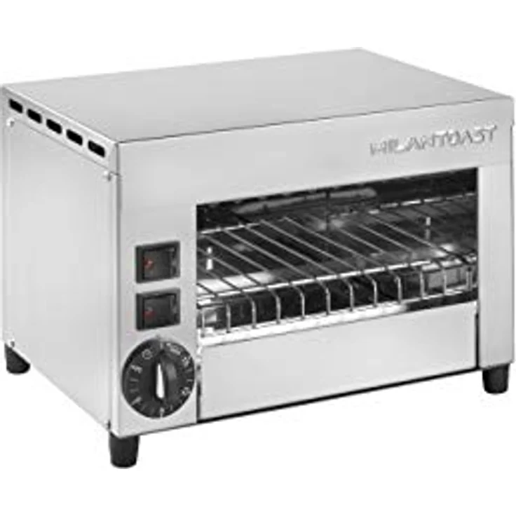 Milan Toast - Backofen - Toaster mit 2 Plätzen - 2 Zangen - Timer 15 Minuten - 220-240 V 50/60 Hz 1,21 kW – Bild 1