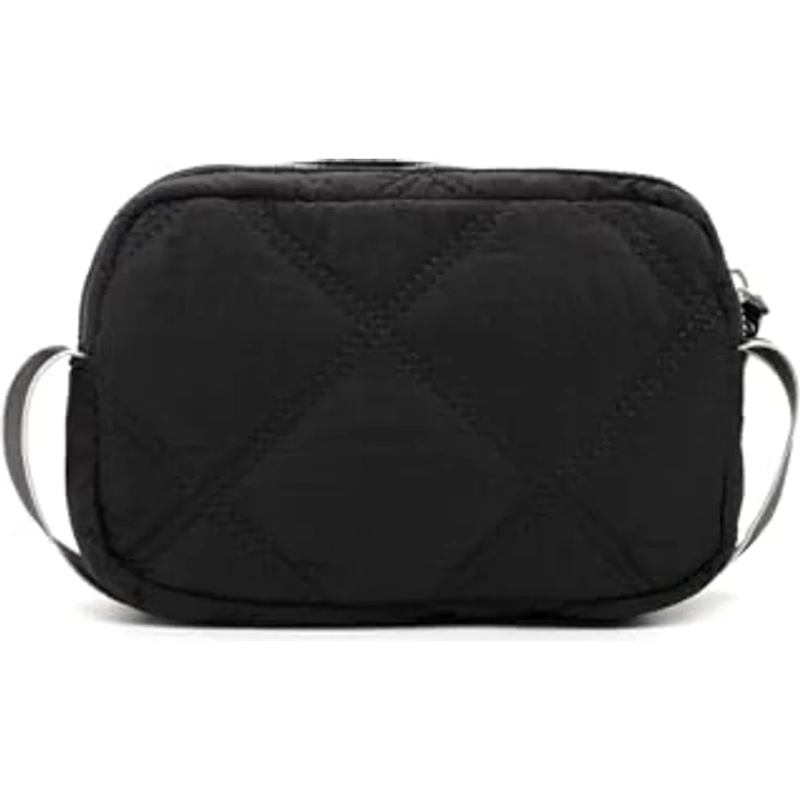 SURI FREY Evy Umhängetasche, vegane Feinsynthetik, schwarz, mit abnehmbarem Umhängeriemen, 19,5 x 13 x 5,5 cm – Bild 5