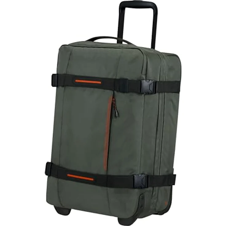 American Tourister Urban Track, Reisetasche mit 2 Rollen, 55 cm, 55 L, Grün (Dark Khaki) – Bild 2