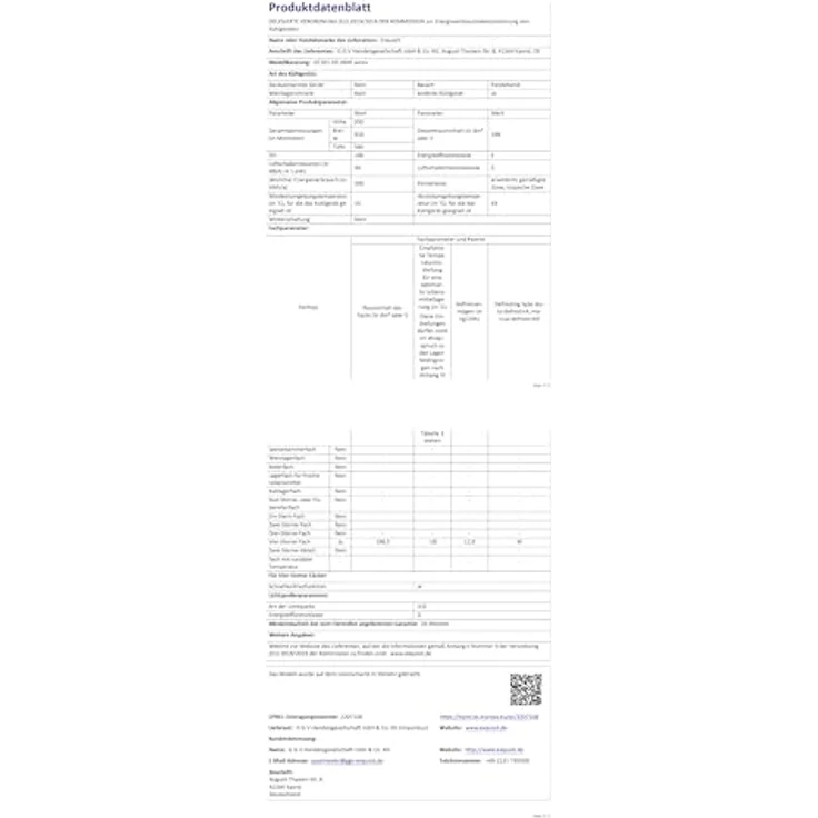 Exquisit Gefriertruhe GT201-HE-040E, 2-in-1 Kühlfunktion, 198 Liter, weiß, Türschloss, 4-Sterne-Gefrieren, Schnellgefrieren, 2 Rollen – Bild 9