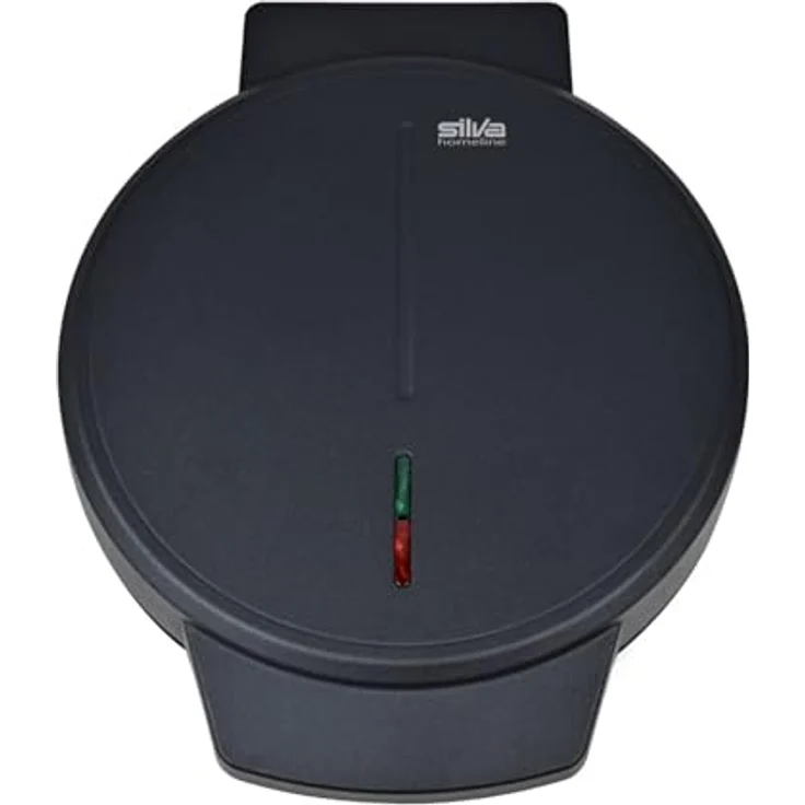 Silva-Schneider Waffelmaker WA 2001, 1000 Watt, Herzwaffeleisen für 5 Waffeln, Antihaftbeschichtung, Cool-Touch-Gehäuse, Thermostatregelung, platzsparend verstaubar, schwarz matt – Bild 2