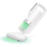 Iris Ohyama, Staubsauger / Milbensauger für Matratzen gegen Allergene, 400W, 6000 Vibrationen/Minute, Filterqualität F9, Für Matratzen, Sofas - Quilt Cleaner IC-FAC2 - Weiß