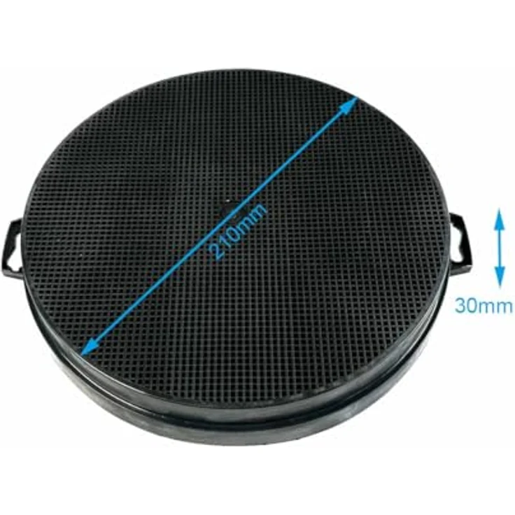 AIR2GO Aktivkohlefilter für Constructa 353121/00353121 (2 Stück), Dunstabzugshauben Ersatzfilter – Bild 2