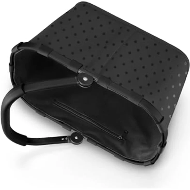 reisenthel Carrybag Einkaufstasche 48 cm, lila, aus 100% PET, faltbar und langlebig – Bild 5