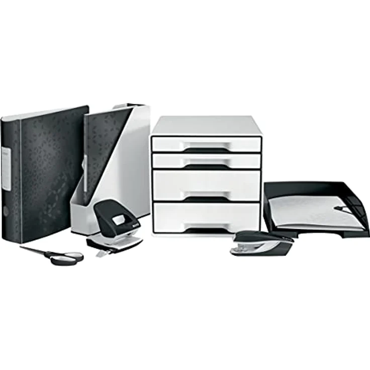 Leitz WOW Titan Qualitätsschere, Für Rechts- oder Linkshänder (beidhändig), Haushaltsschere mit ergonomischem Griff, Für zu Hause oder Schule, Schwarz, 53192095 – Bild 5