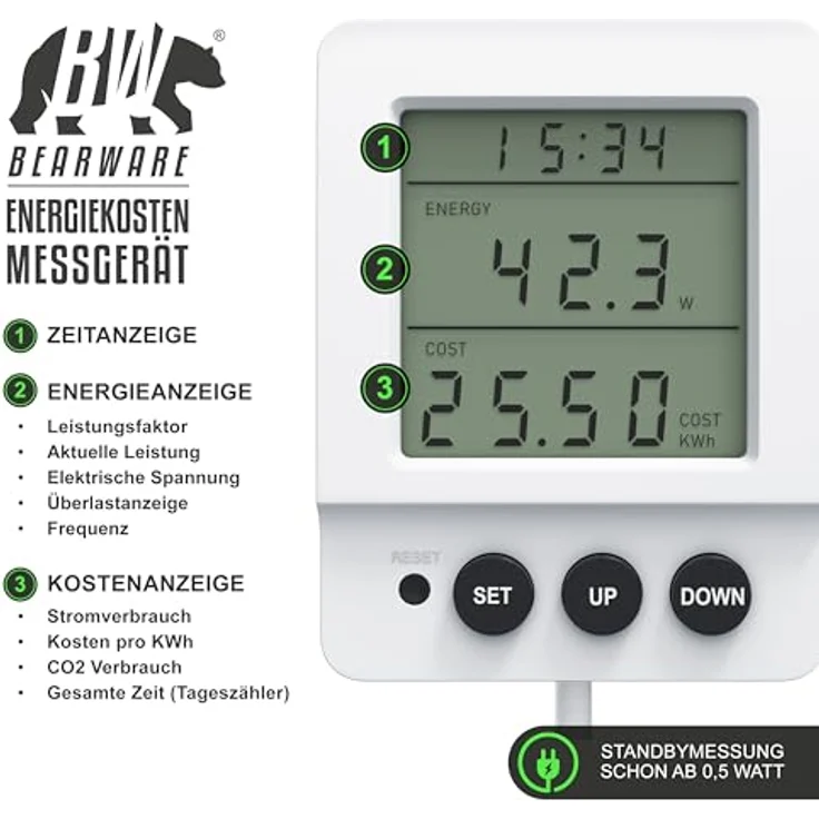 Arendo Entsafter Edelstahl, Zitruspresse mit 800 W, 0,4L Behälter, 2 Presskegel, Tropfstopp, spülmaschinengeeignet, leise – Bild 4