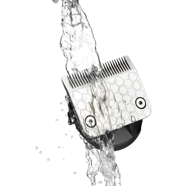 Babyliss Babylissmen Lithium Power Haarschneider E986E mit 45 Längeneinstellungen, Drehrad und 8 Kammaufsätzen Schwarz – Bild 5