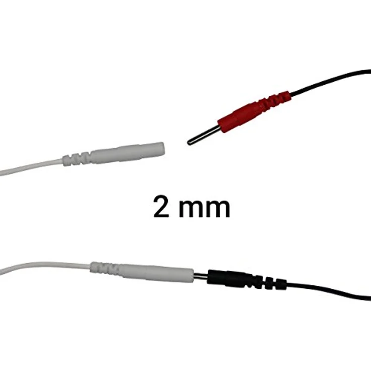 Axion Elektrodenpads - TENS EMS Elektroden, 18x11cm, 2mm Steckanschluss, selbstklebend, 2 St. – Bild 4