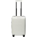 Bric's 4W Trolley S Porsche Design Hartschalenkoffer Roadster, Handgepäckkoffer mit 4 Rollen, Ultraleicht, Kompressionssystem, USB-Anschluss, TSA-Verschluss, Abmessungen: 38x55x23 cm, Weiß