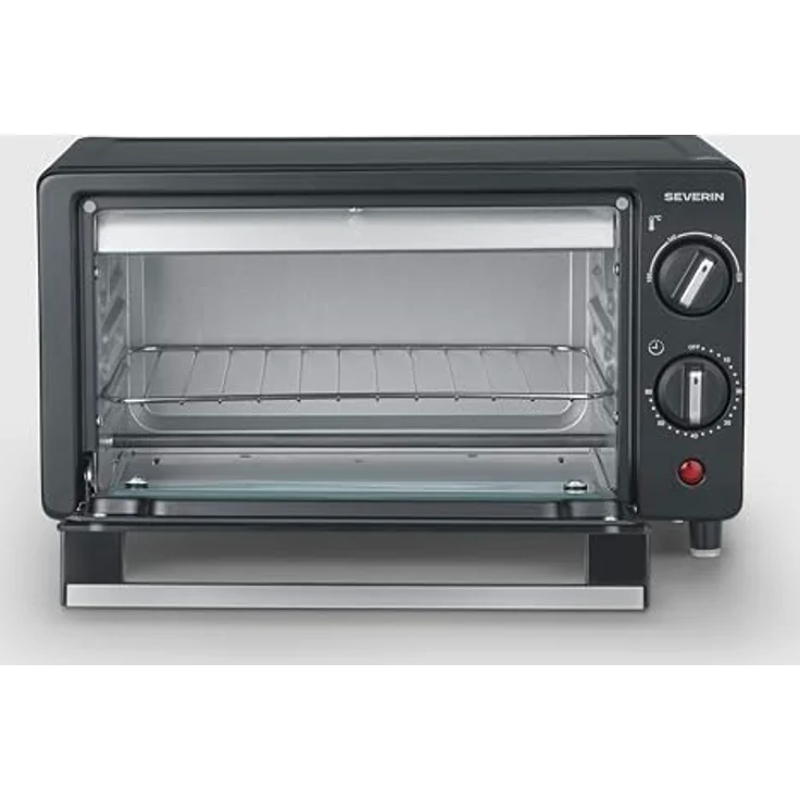 Severin Minibackofen TO 2062, Kompakter 9-Liter Toastofen mit Timer bis 60 Minuten und Temperaturregelung von 100 °C bis 220 °C – Bild 4