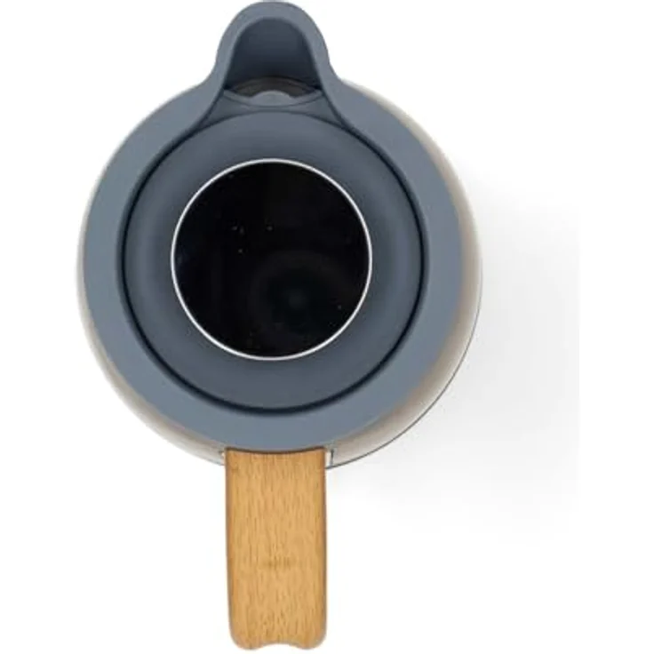 GASTRONOMA Wasserkocher 18130006, 2.7 l, 2200 W, Edelstahl mit Soft-Touch-Oberfläche und Holzoptik-Akzenten – Bild 5