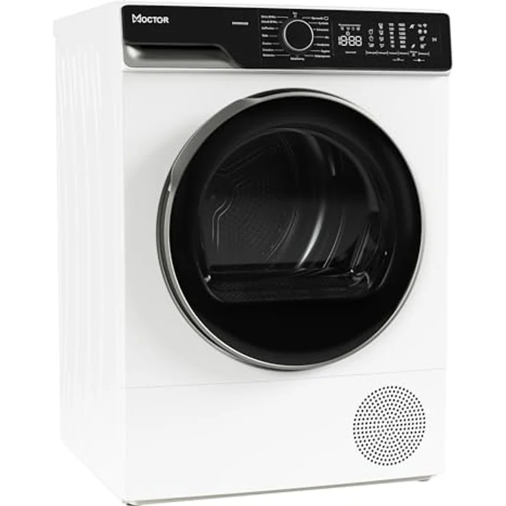 MOCTOR Wärmepumpentrockner DH9009A3W, 9 kg, 15 Programme, WI-FI VeeZyApp, Zwei Wege Schleudern, Startzeitauswahl, LED-Display – Bild 5