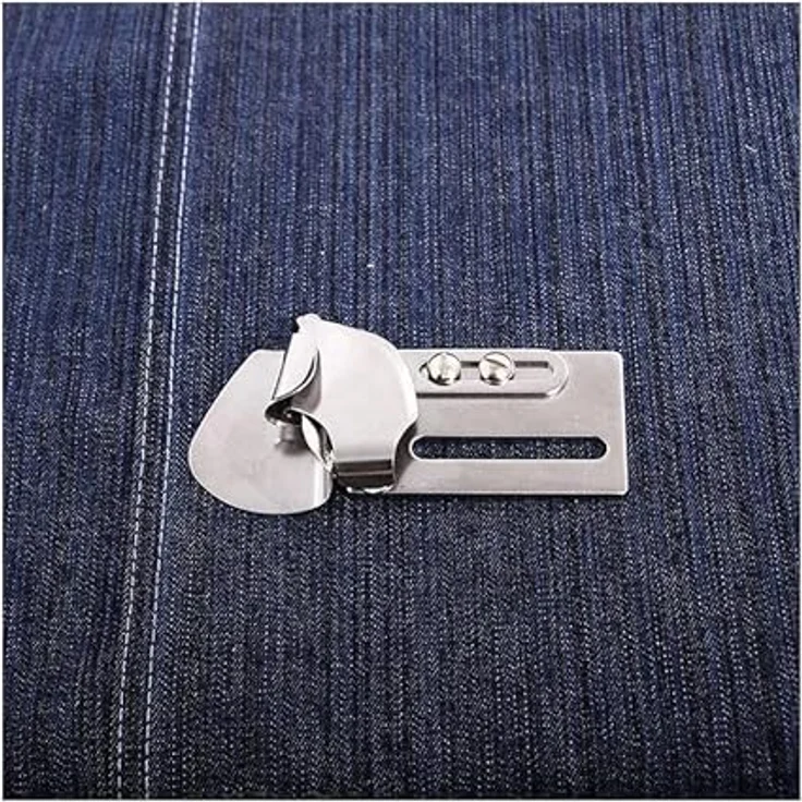 baby lock Nähmaschine Kappnahtsäumer, für robuste Stoffe wie Jeans und Canvas, blau – Bild 4