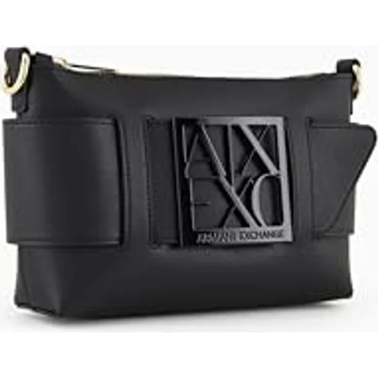 Armani Exchange Susie Schultertasche 20 cm, elegante Handtasche für Alltag und Freizeit