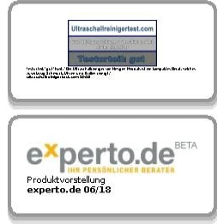 Newgen medicals Digital-Ultraschallreiniger – Bild 7