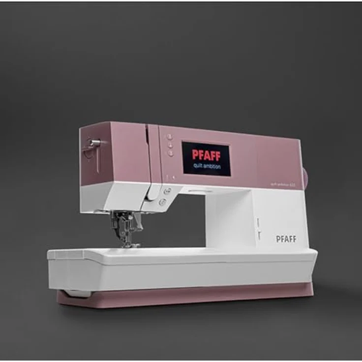 PFAFF quilt ambition 635, Nähmaschine mit 203 Programmen, altrosa, integriertem IDT™ System und großem Color Touch Screen – Bild 4