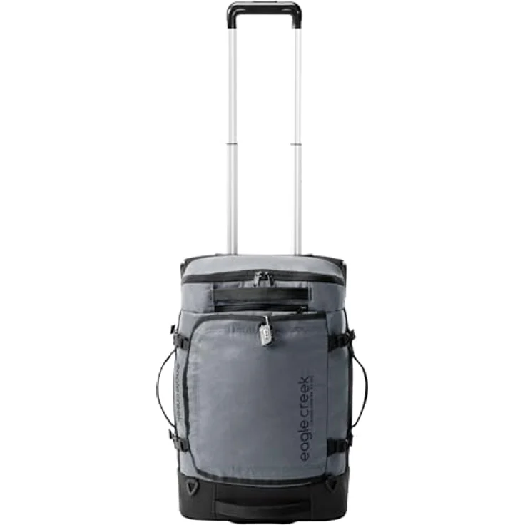 Eagle Creek Cargo Hauler XT Wheeled Duffel International Carry On - 36L Volumen I 2 Rollen I Ideal für EIN Wochenendtrip I Handgepäck | 20 x 35 x 54.5 cm | 36 L | Charcoal (012) – Bild 1