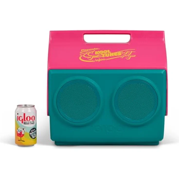 IGLOO Playmate Kooltunes, Tragbare Kühlbox 13L mit integriertem Bluetooth-Lautsprecher, wasserdicht, 10 Stunden Akkulaufzeit, IP56-Zertifizierung – Bild 2