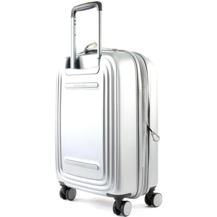 Mandarina Duck LOGODUCK + Trolley Cabin EXP Silver Hartschalen-Koffer, erweiterbar, TSA Zahlenschloss – Bild 3