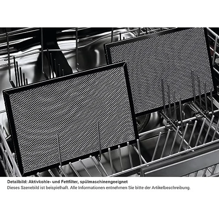 AEG CCE84543XB Kochfeld mit Dunstabzug, Einbaugerät, A+, Breite 80 cm, schwarz, edelstahl – Bild 6