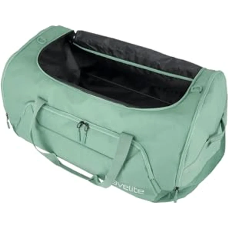 Travelite Kick Off Reisetasche XL, 70 cm, grün, 100% Polyester, ideale Reise- & Sporttasche – Bild 4