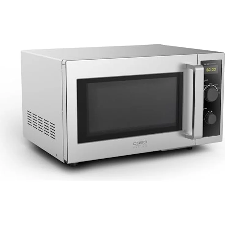 Caso Ceramic Microwave CM 1000 Free standing 1000 W Stainless Steel/Black, Mikrowelle – Bild 3