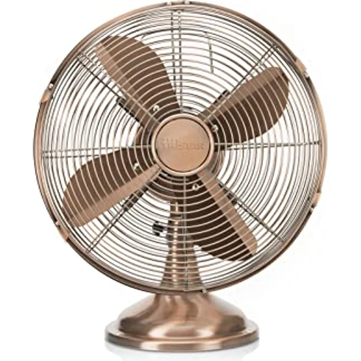 Tristar VE-5970 Retro-Tischventilator – 12 Zoll – Oszillierend – Kupferoptik – Bild 6