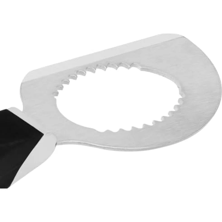 Microplane 3in1 Profi Avocado Schneider in hochwertigem Edelstahl - Küchenschneider für frische Avocado, Entkerner und sicherer Fruchtfleisch-Schneider – Bild 2