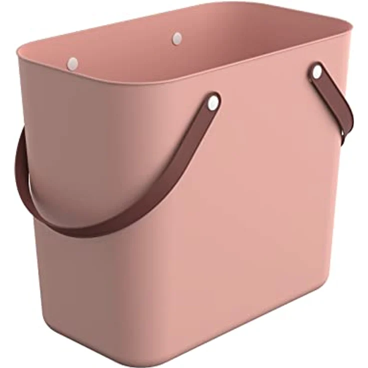 Rotho Albula Einkaufskorb, Kunststoff (PP recycelt), rosa, 25l, (40 x 23,5 x 34 cm) – Bild 1